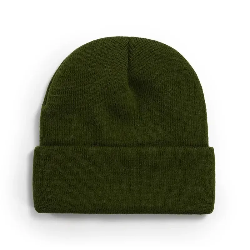 20 Colors New Korean Wool Acrylic Knitted Caps Women Men Skullcap Autumn Winter Elastic Skullies Beanies Cap Wholesale