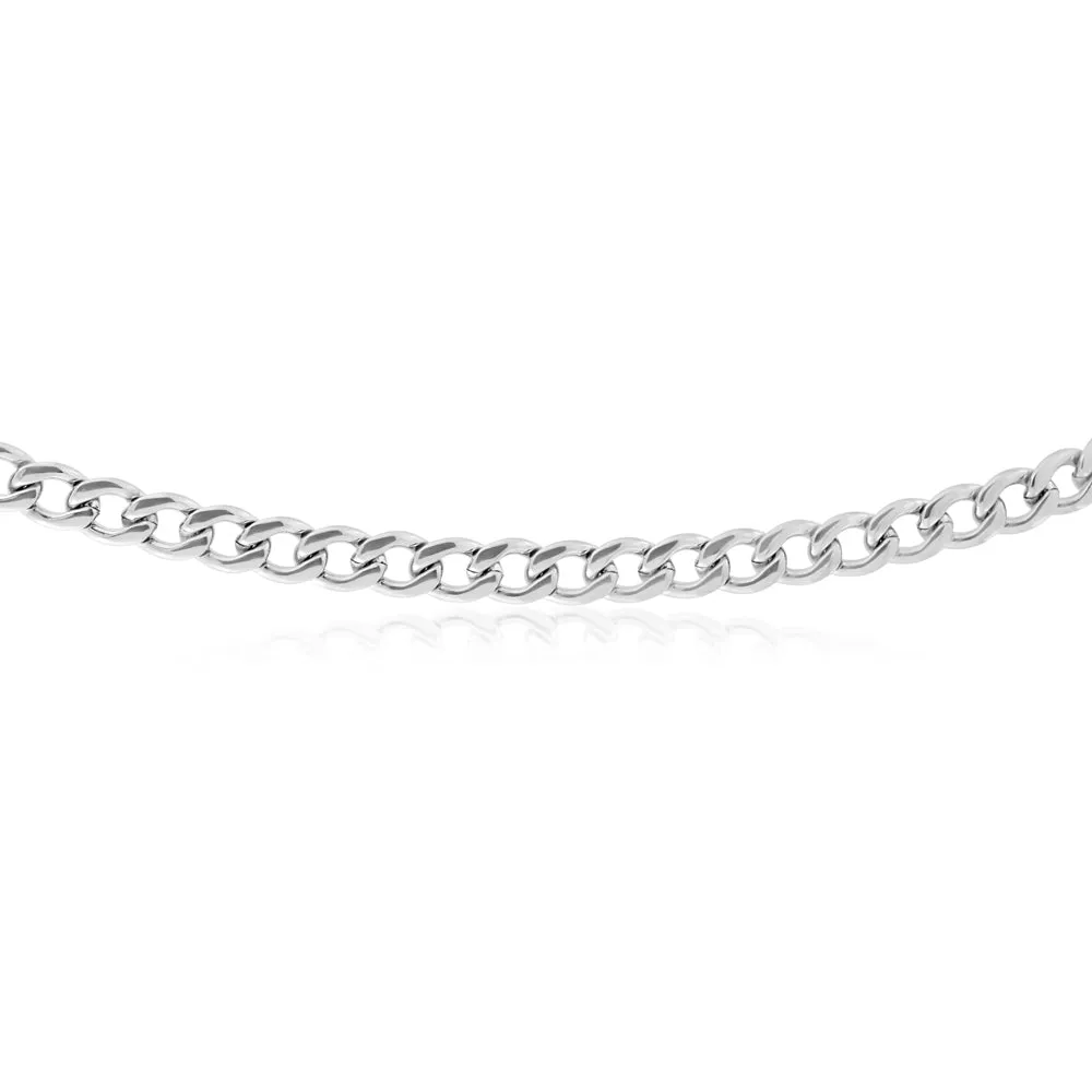 55cm Stainless Steel Curb Chain