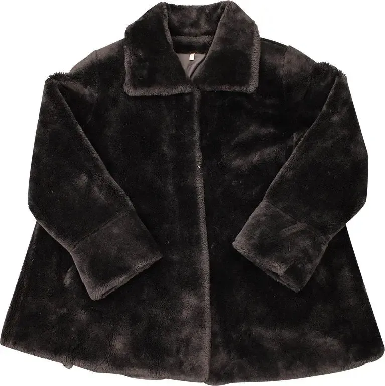 80s Faux Fur Coat