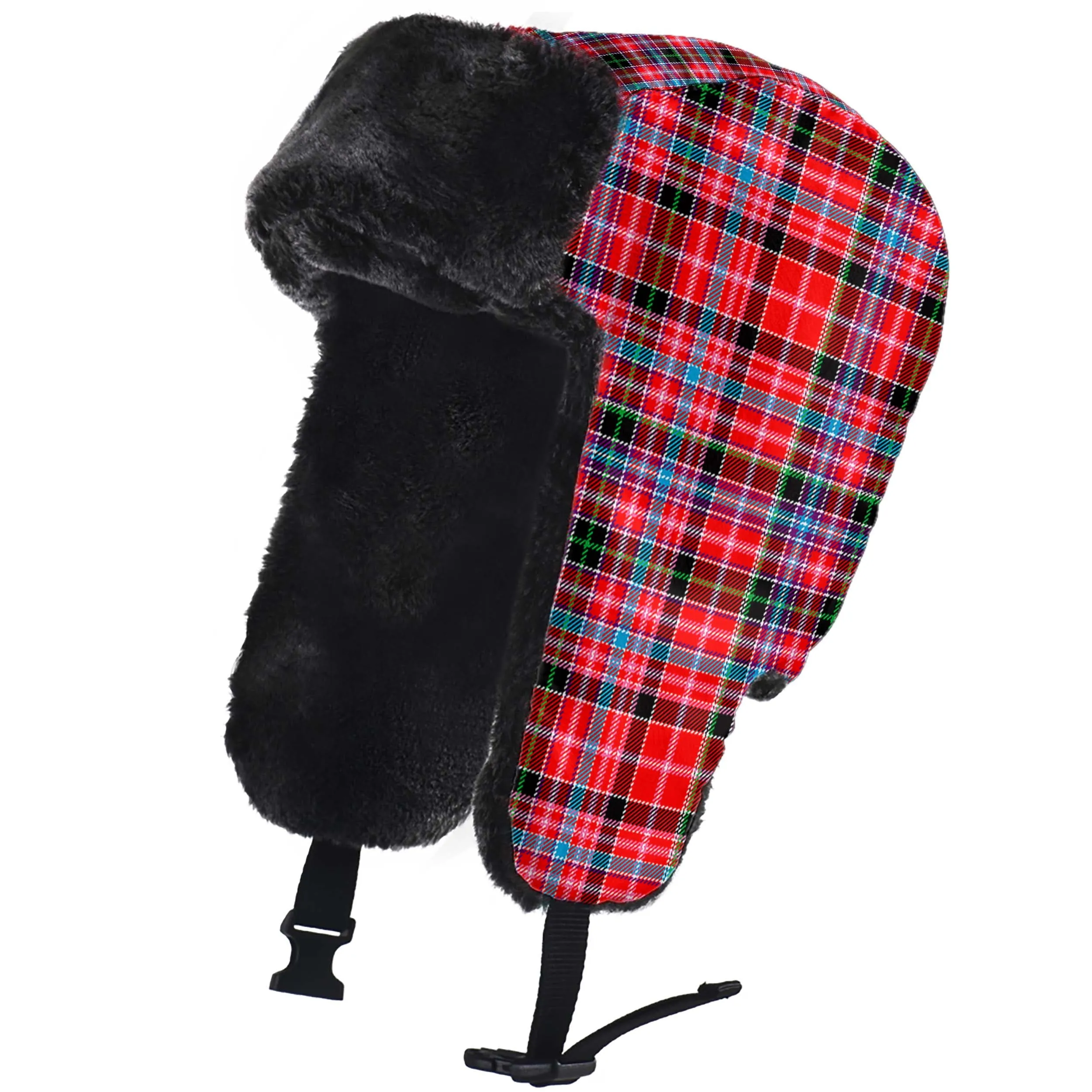 Aberdeen District Tartan Winter Trapper Hat