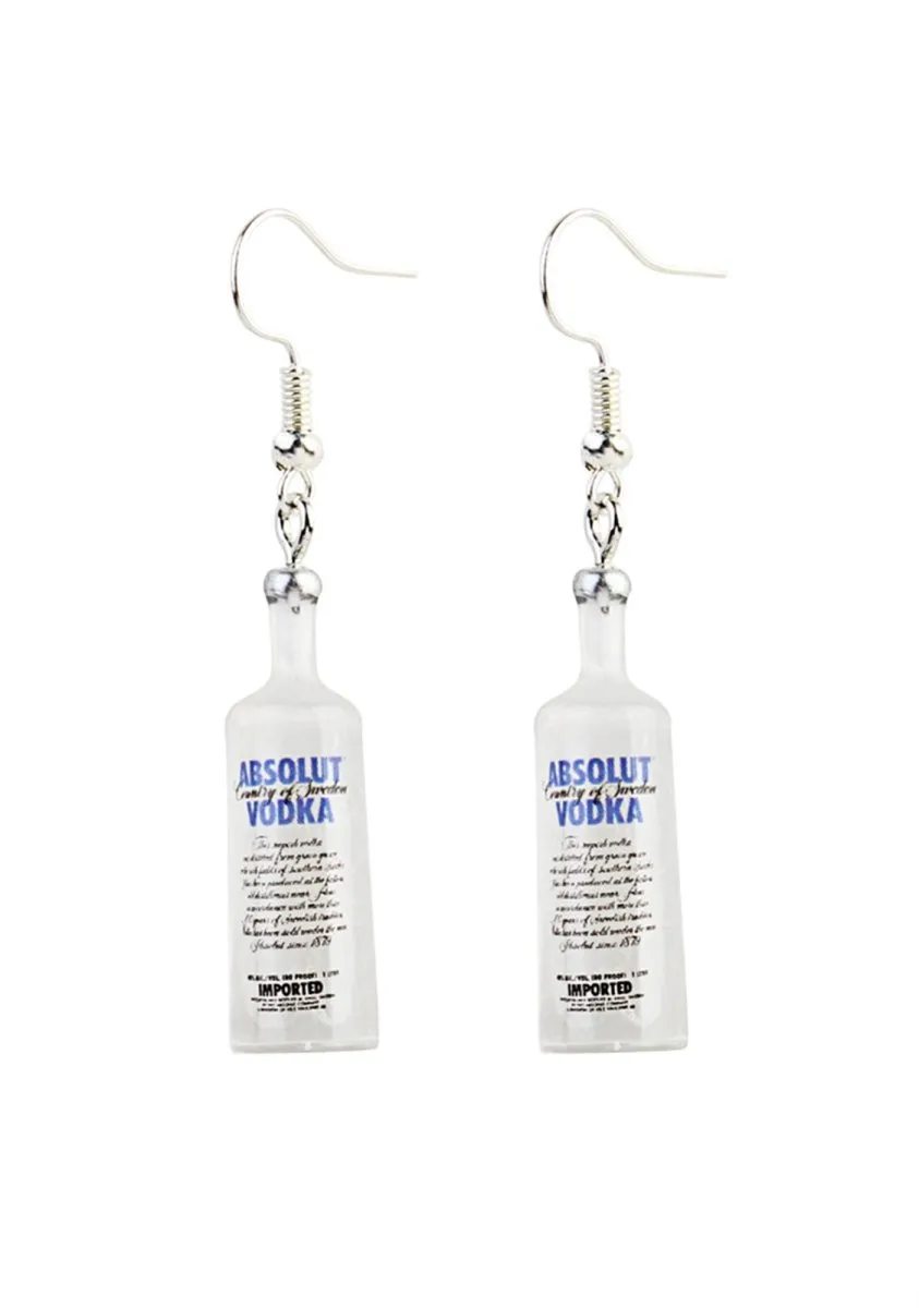 Absolut Vodka Earrings