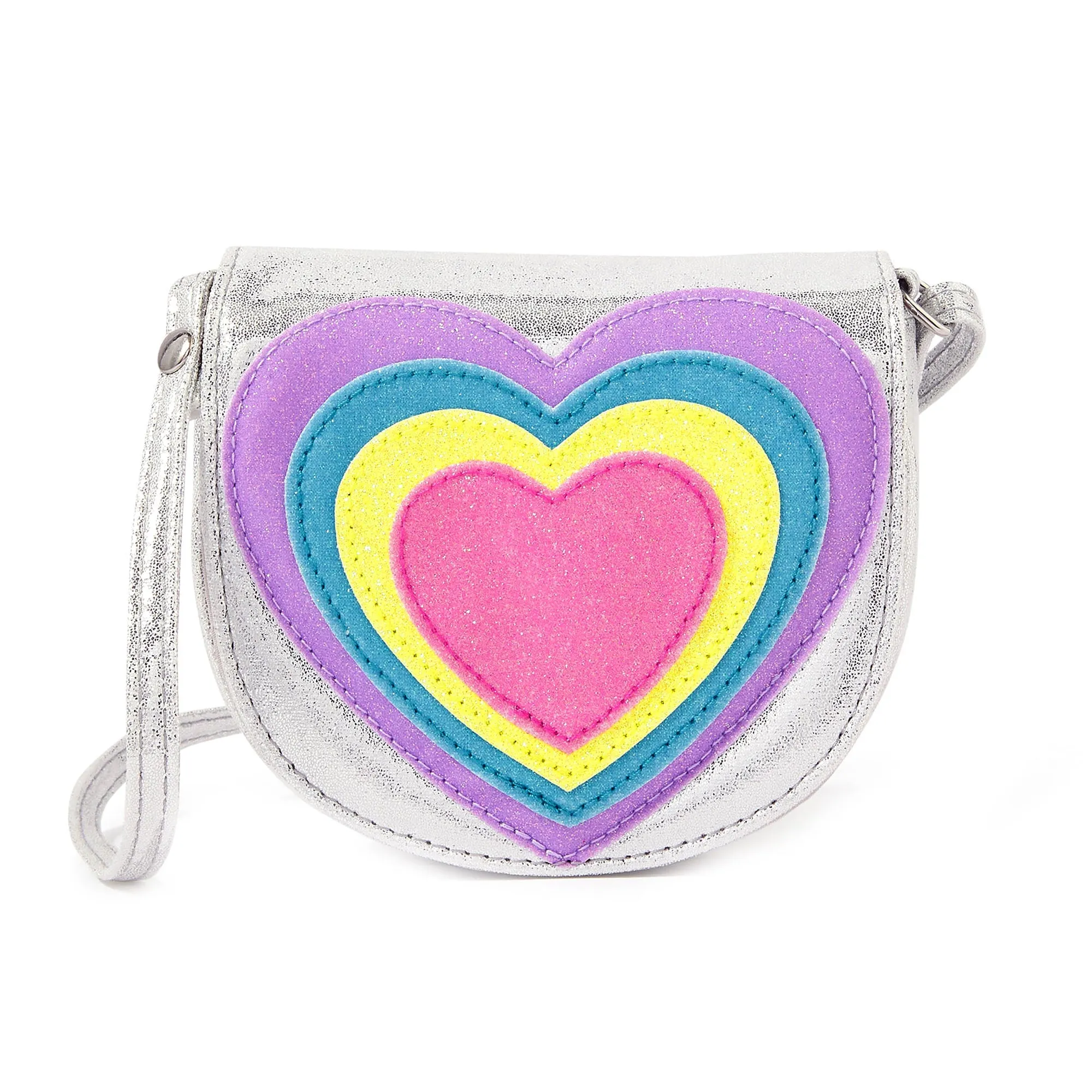 Accessorize London Girl's Heart Sling Bag