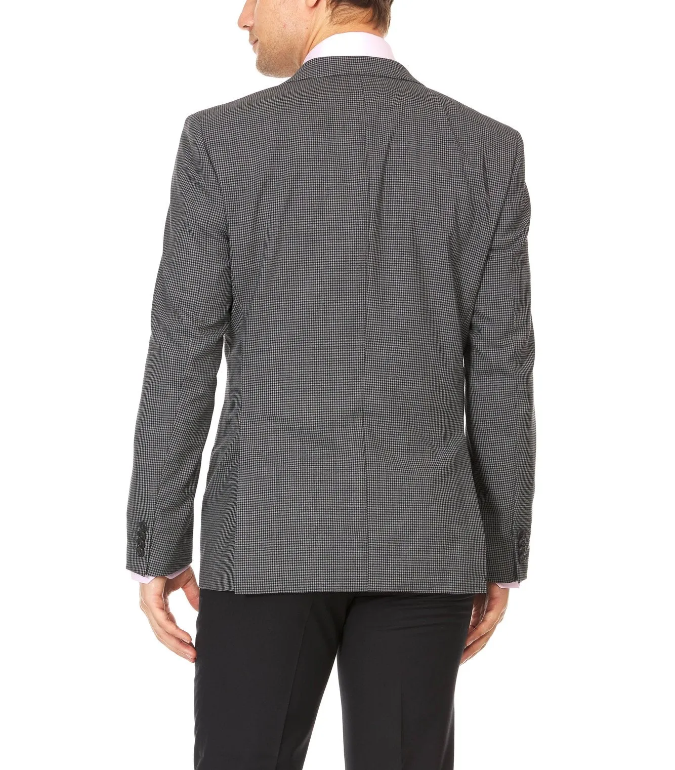 Adam Baker Men's Single Breasted 100% Wool Ultra Slim Fit Blazer/Sport Coat - Many Styles and Colors