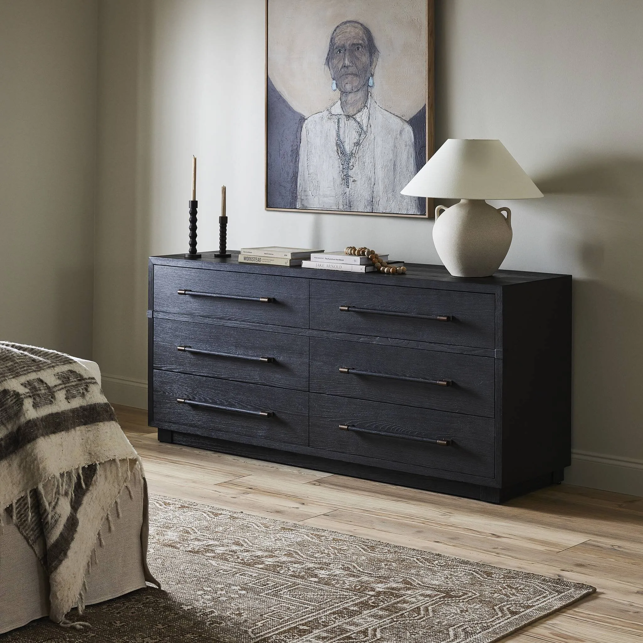 Adolfe 6 Drawer Dresser