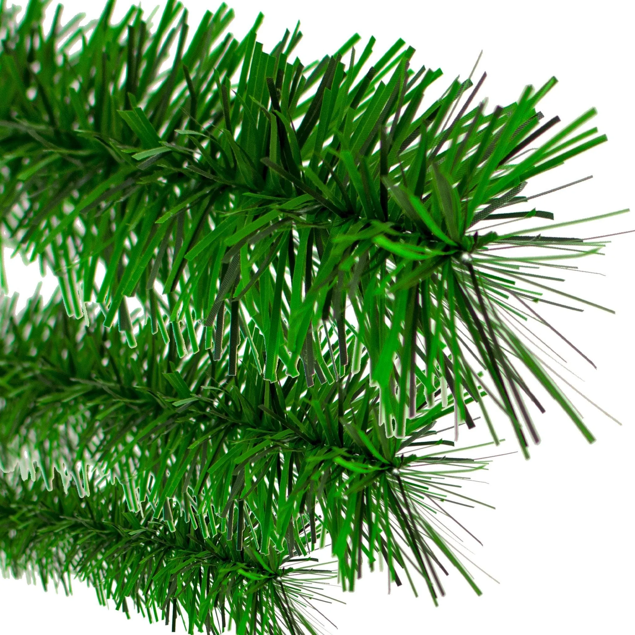 Alpine Green Tinsel Garland