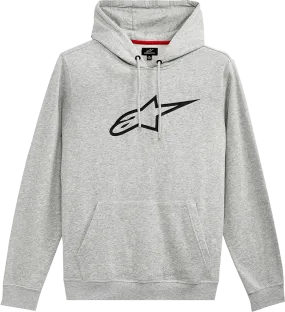 ALPINESTARS Ageless Pullover Hoodie - Heather Gray/Black - Large 1212-513201126L