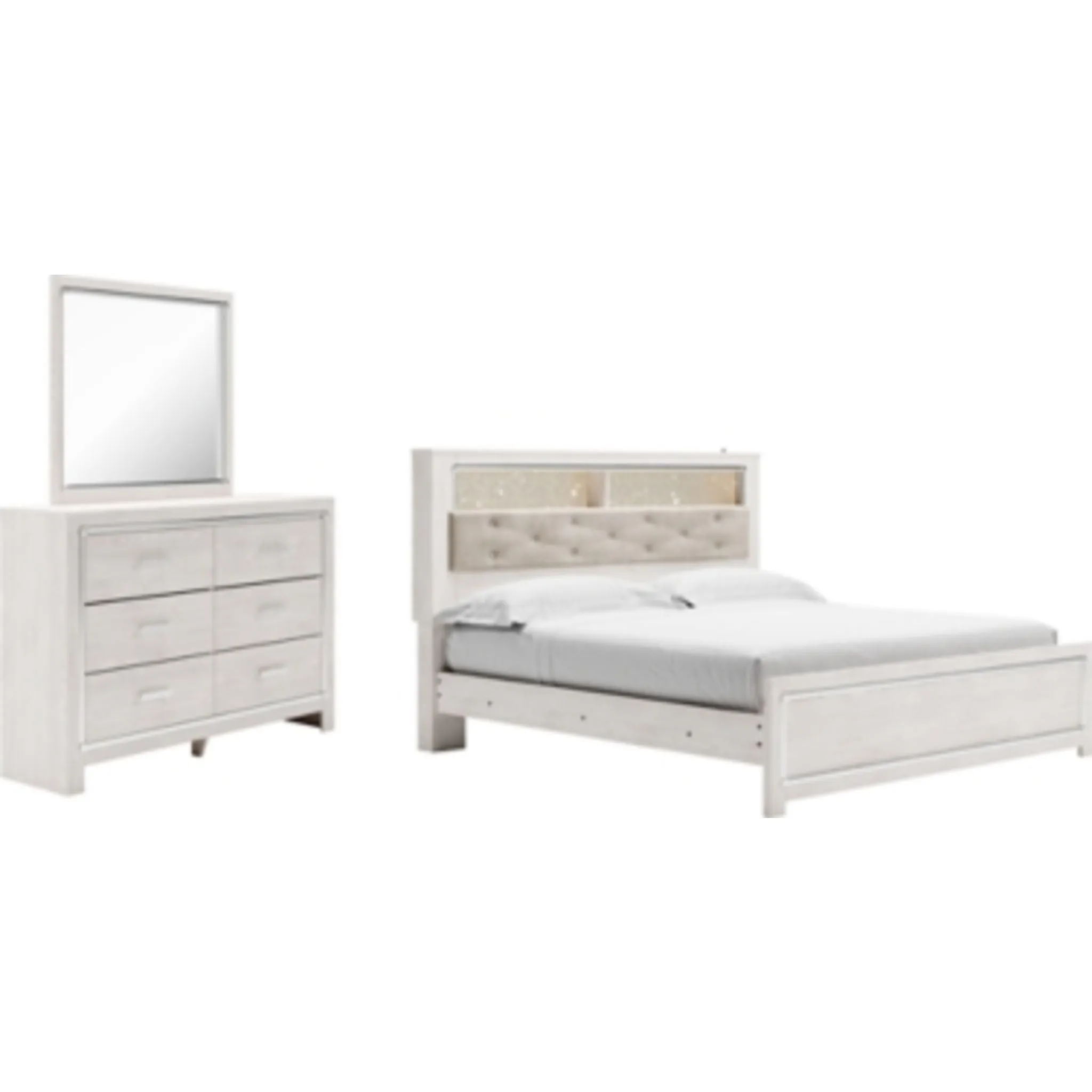 Altyra 5 Piece Bookcase Bedroom