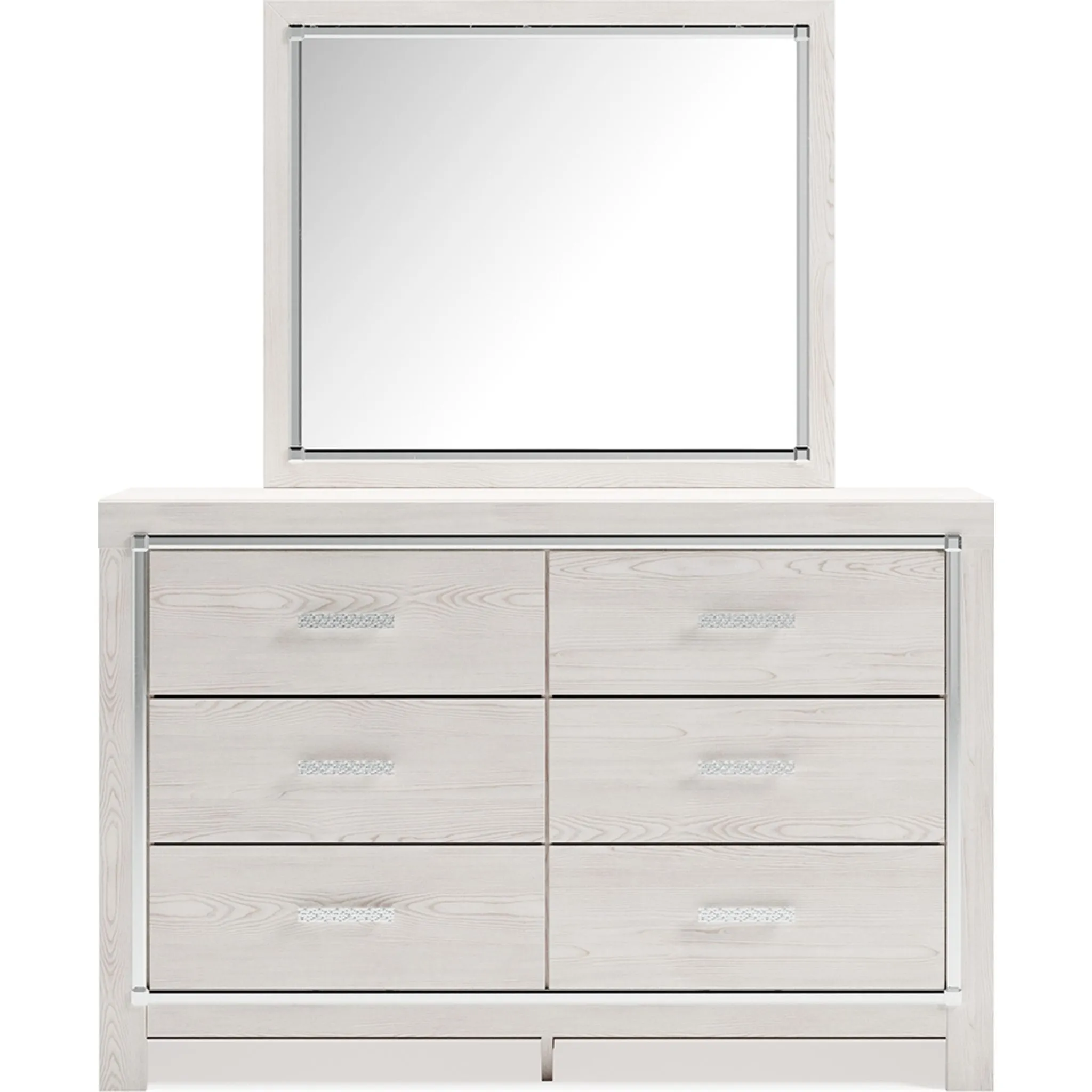 Altyra Dresser and Mirror - White