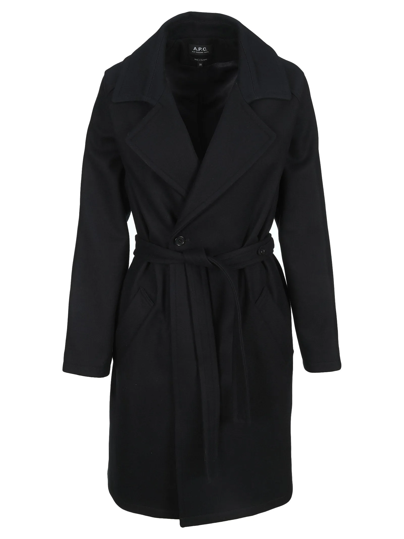 A.P.C. Bakerstreet Belted Coat