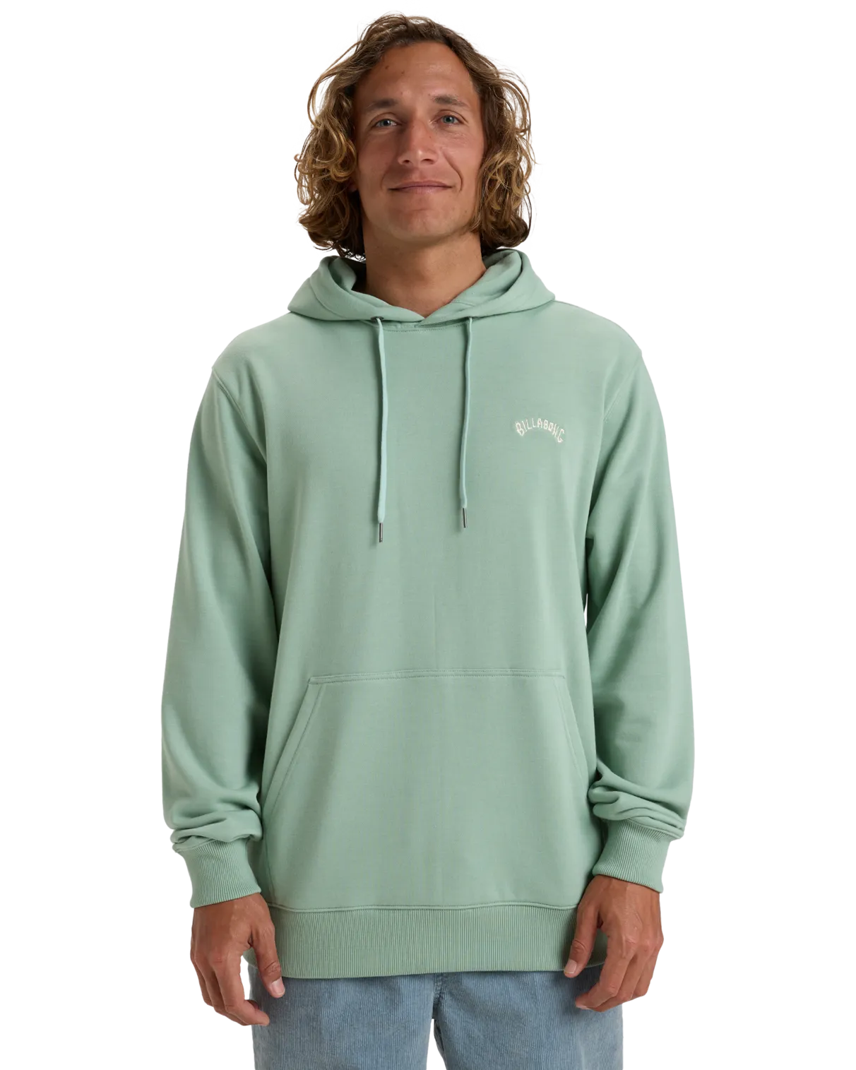 Arch Pullover Hoodie in Seafoam