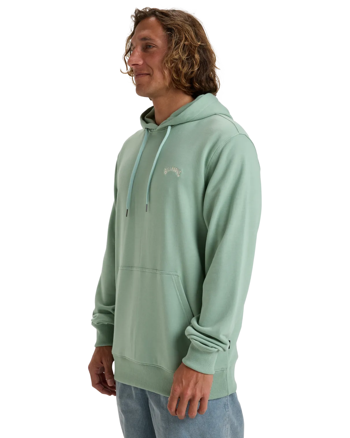 Arch Pullover Hoodie in Seafoam