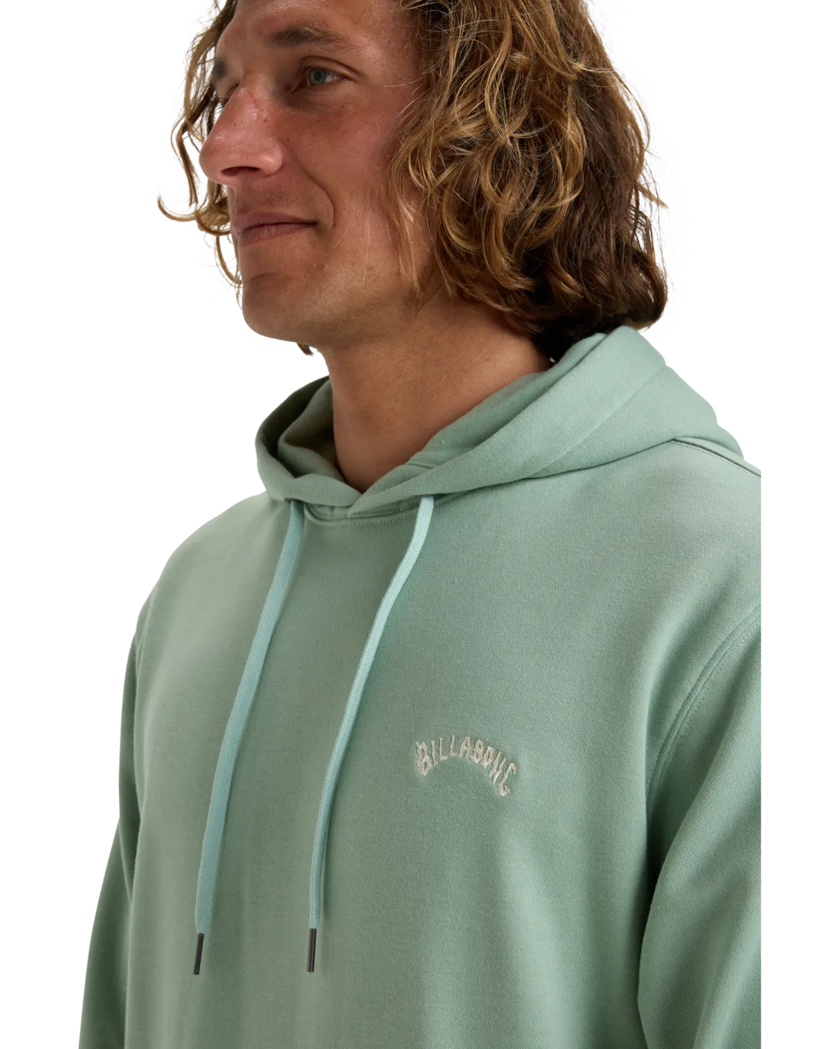 Arch Pullover Hoodie in Seafoam