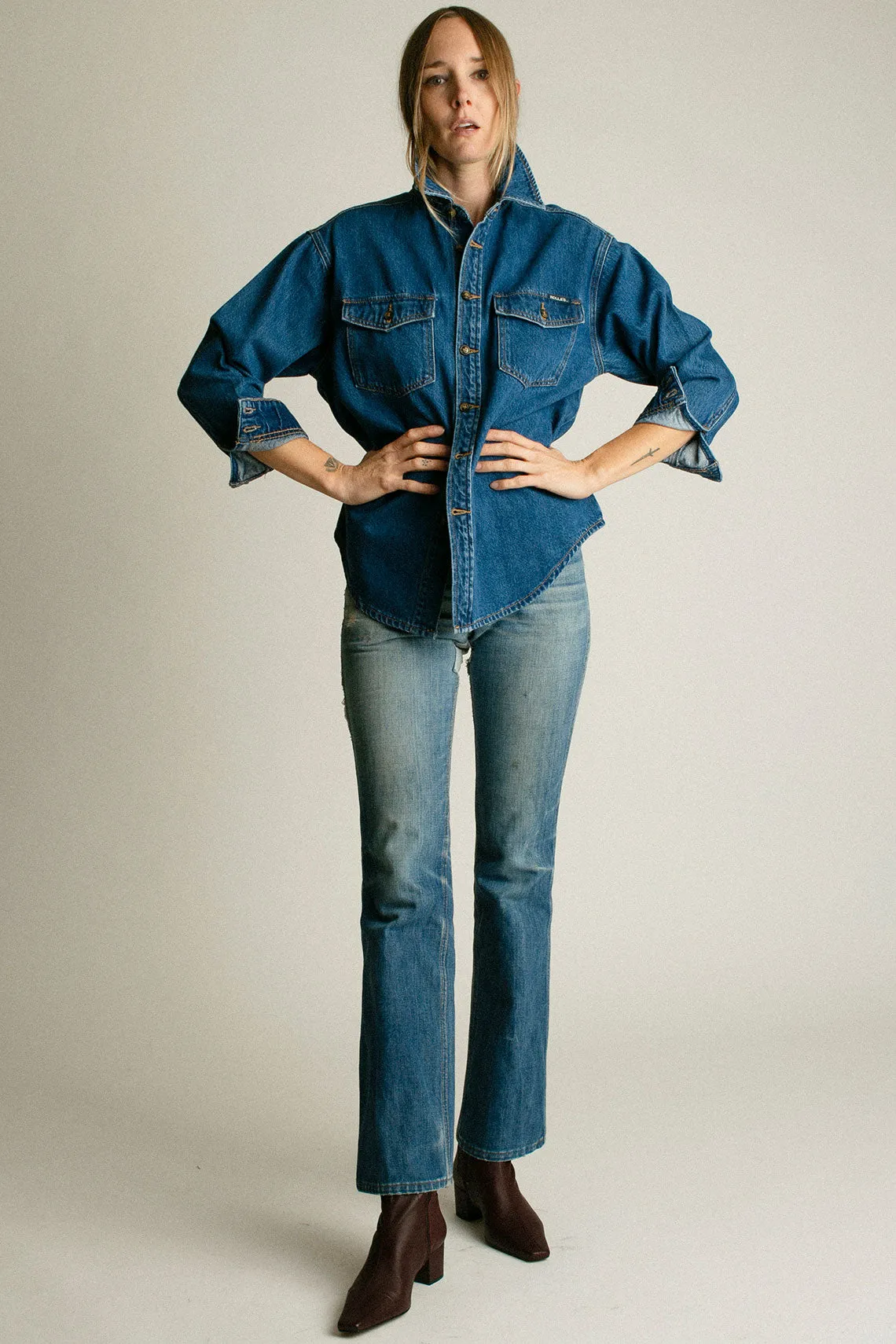 Ashley Blue Denim Shirt