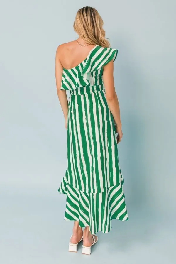 Asymmetrical Wrap Dress