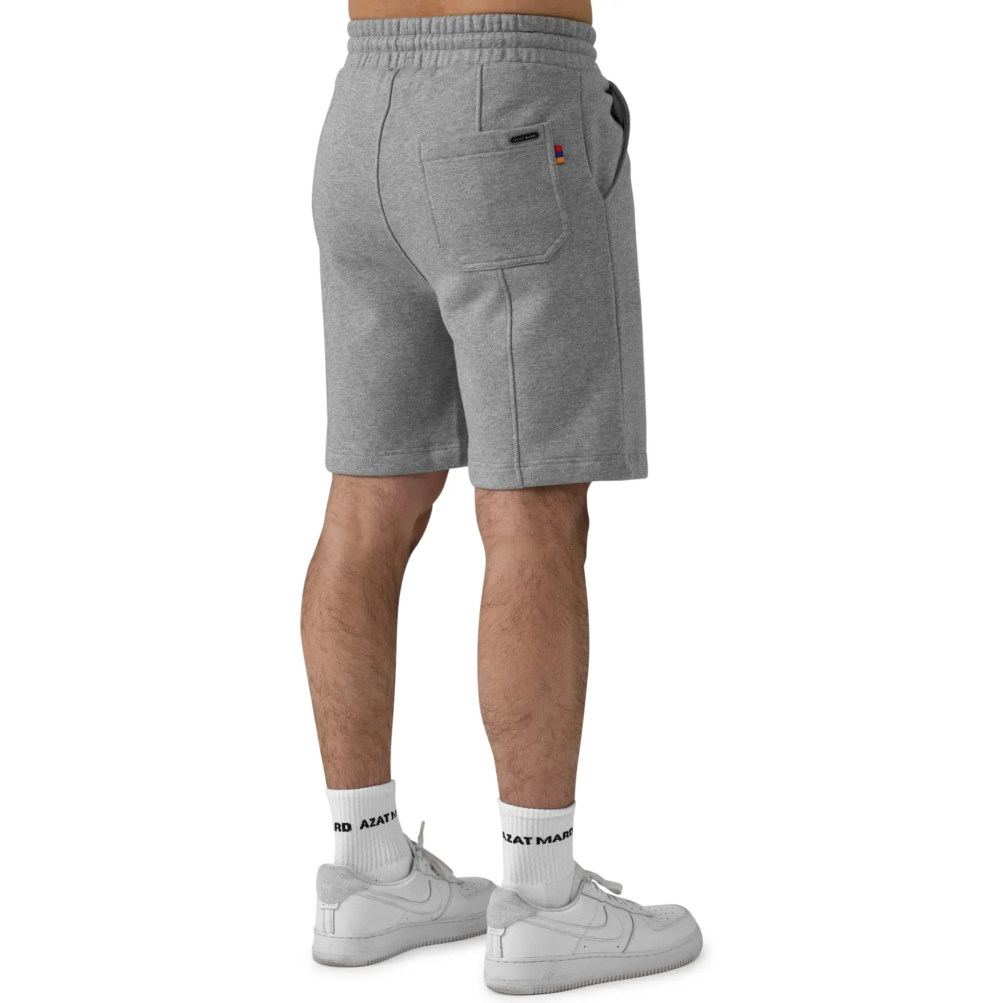 Azat Mard Les Gens Shorts Grey Blue