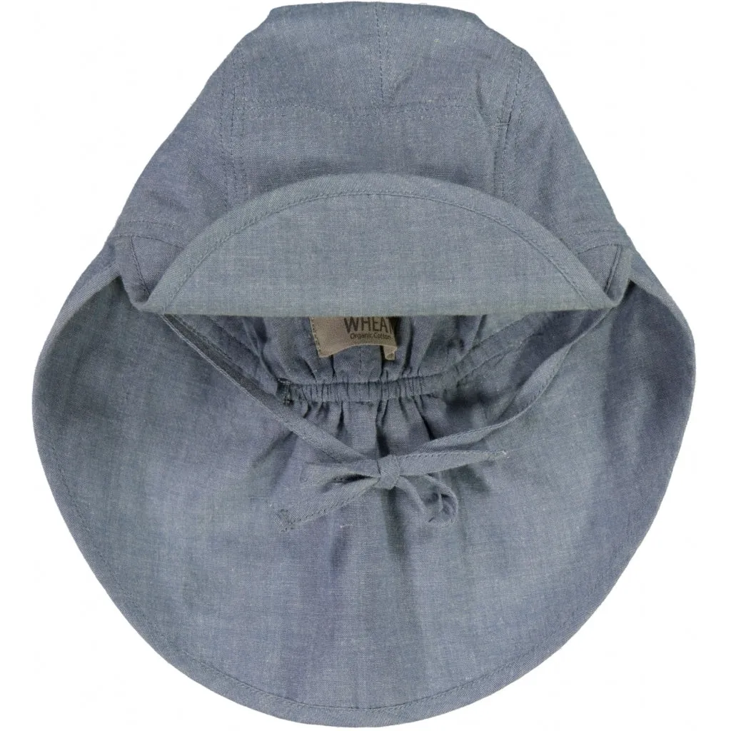 Baby Boy Sun Hat - bluefin