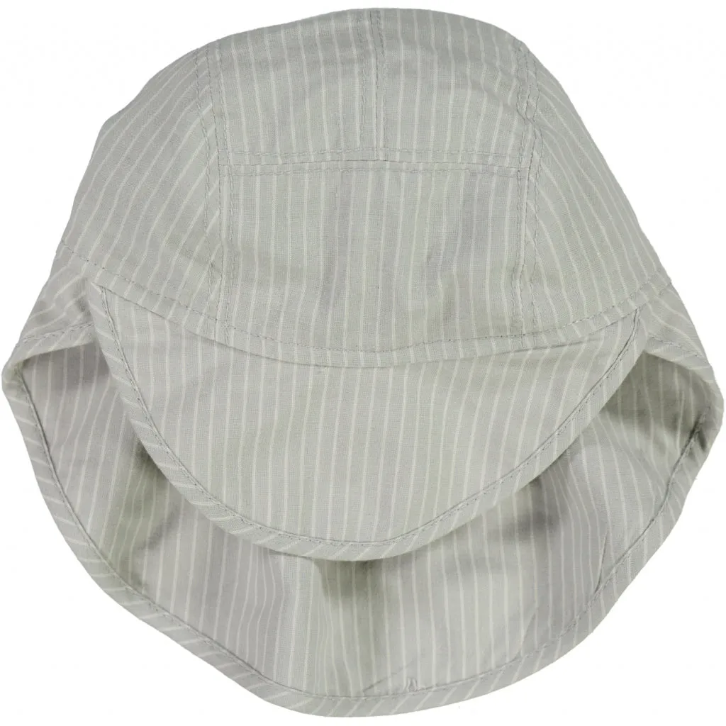 Baby Boy Sun Hat - misty stripe