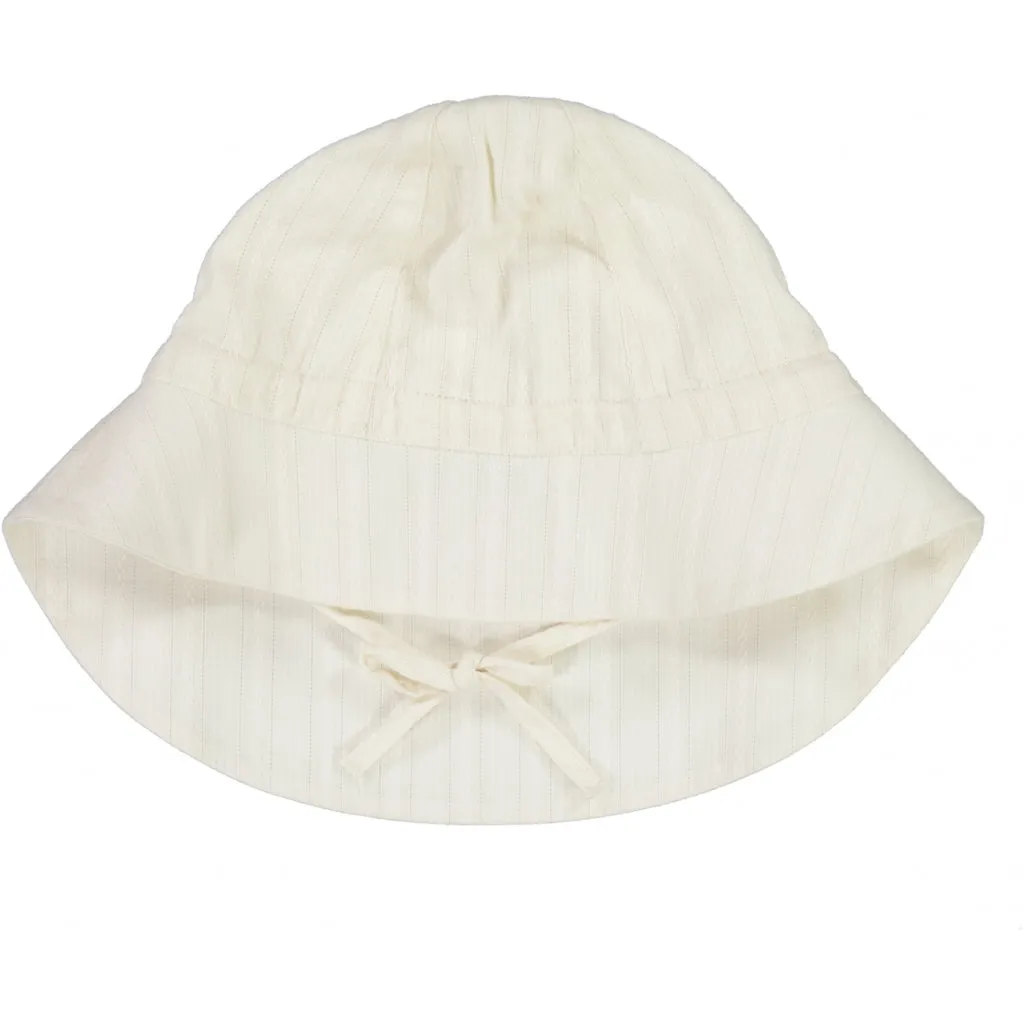 Baby Girl Sun Hat - eggshell