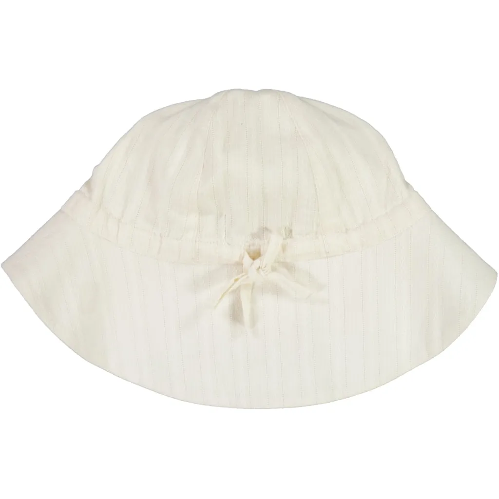 Baby Girl Sun Hat - eggshell