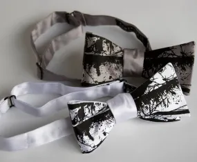 Birch Trees Bow Tie