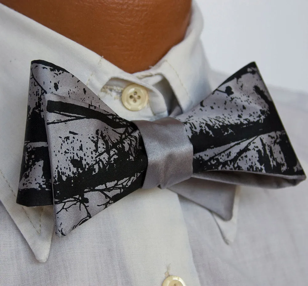 Birch Trees Bow Tie