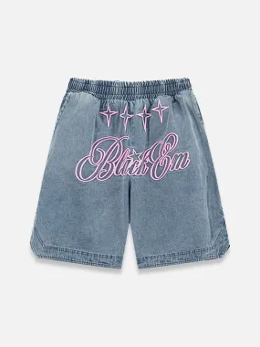 BLACK STARS JORTS