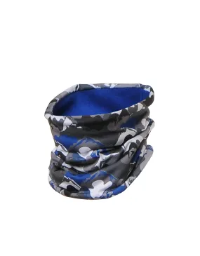 BOYS CAMO PRINT NECK WARMER