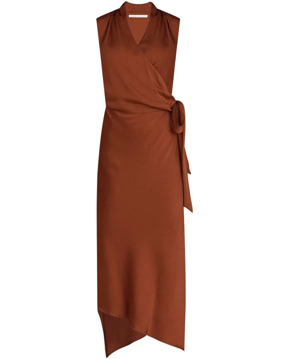 Briony Wrap Midi Dress