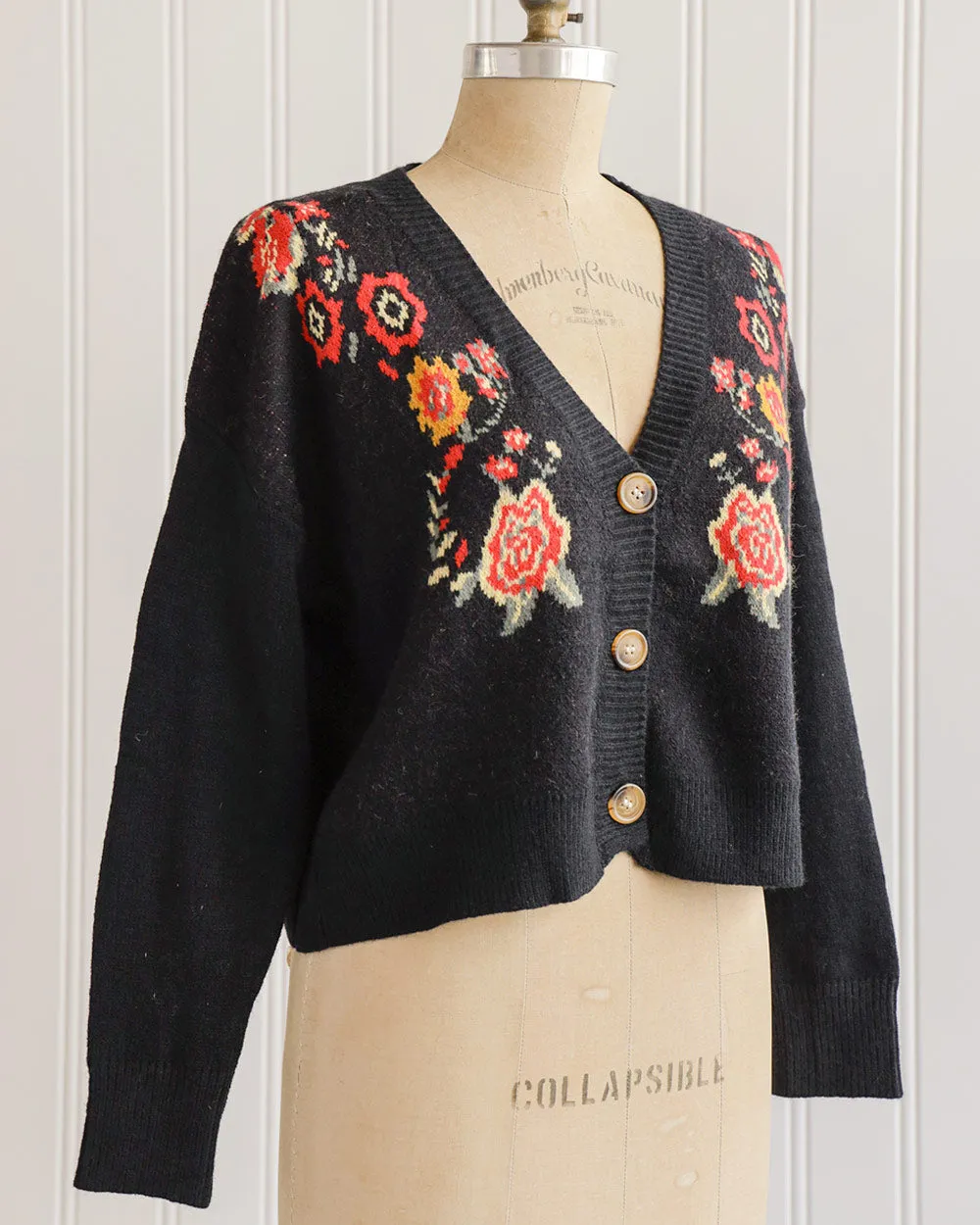 Cadence Rose Knit Cardigan