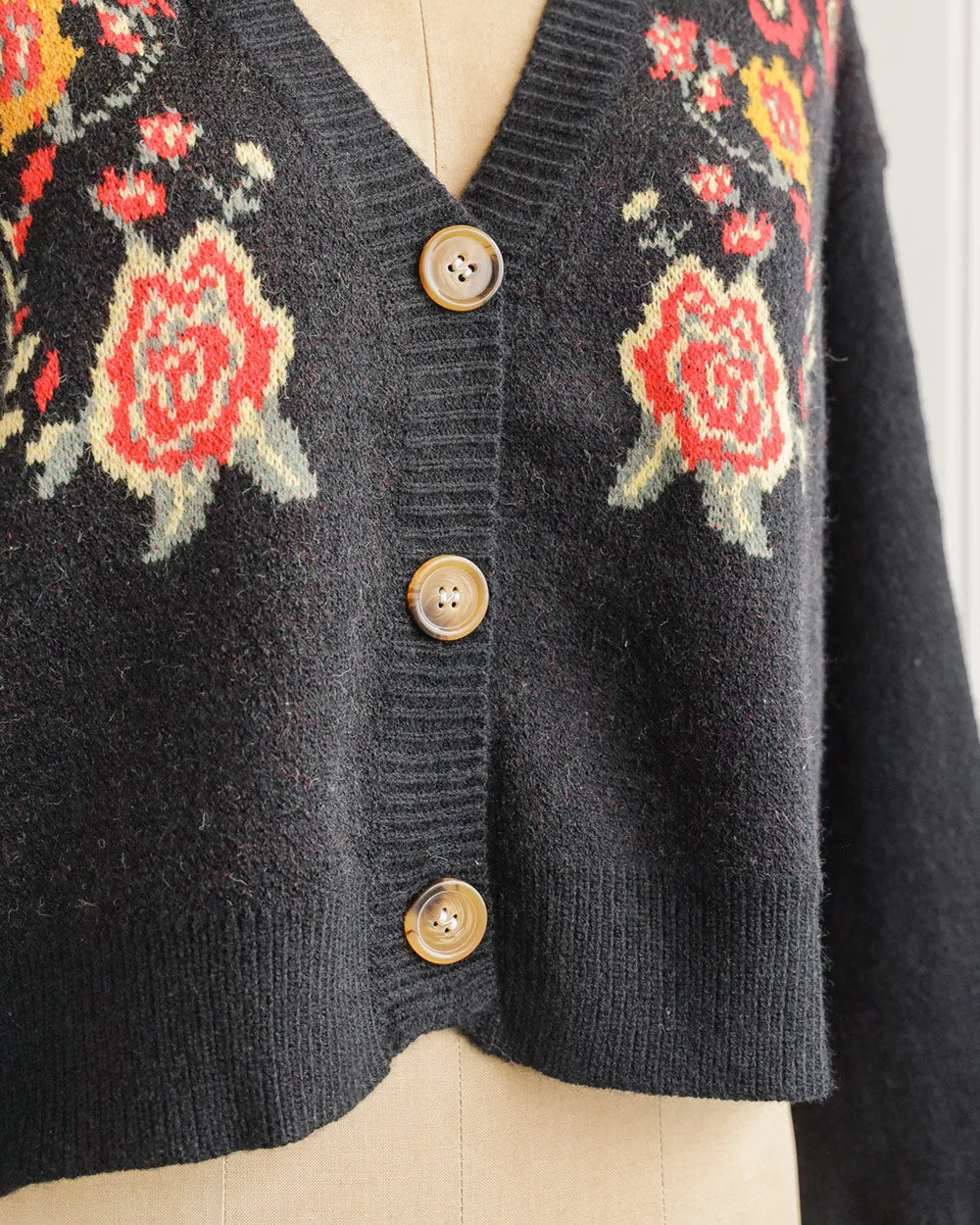 Cadence Rose Knit Cardigan