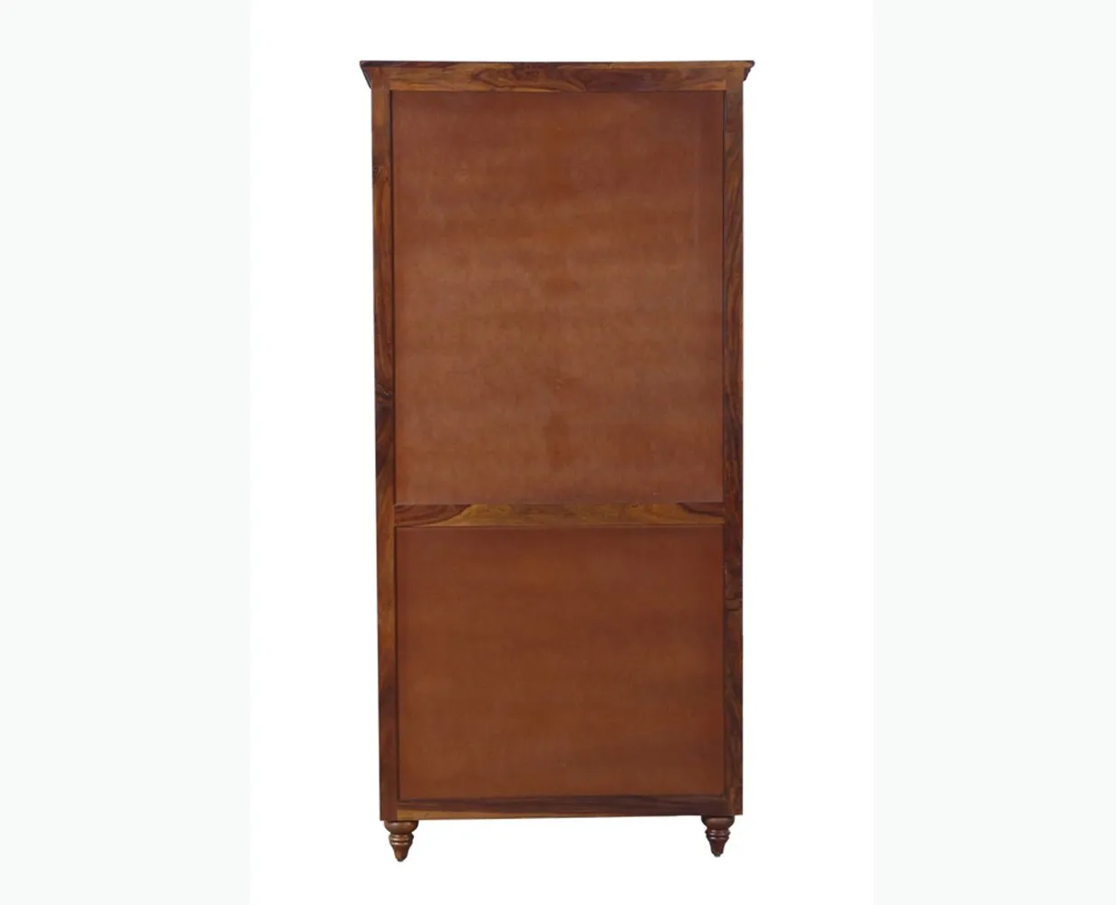 Calgary Solid Wood Two Doors Wardrobe