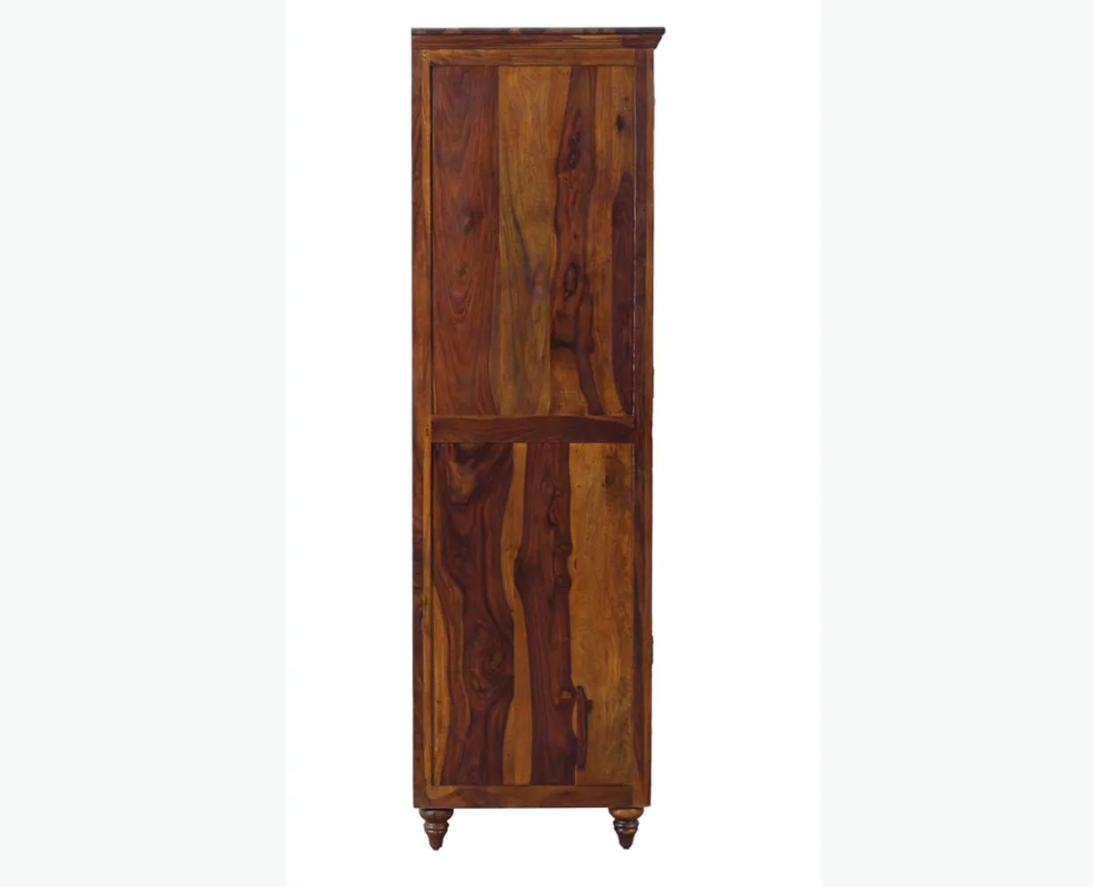 Calgary Solid Wood Two Doors Wardrobe