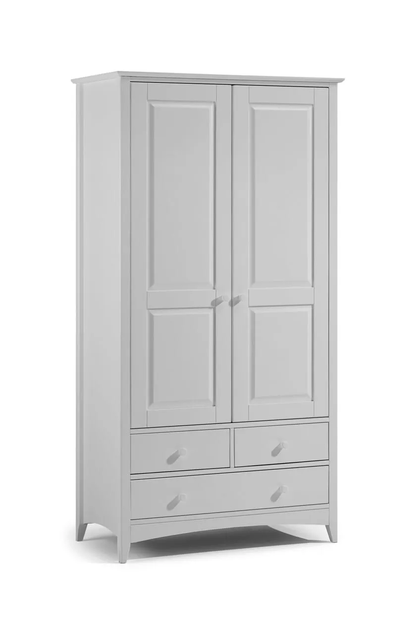 Cameo Combination Wardrobe - Dove Grey