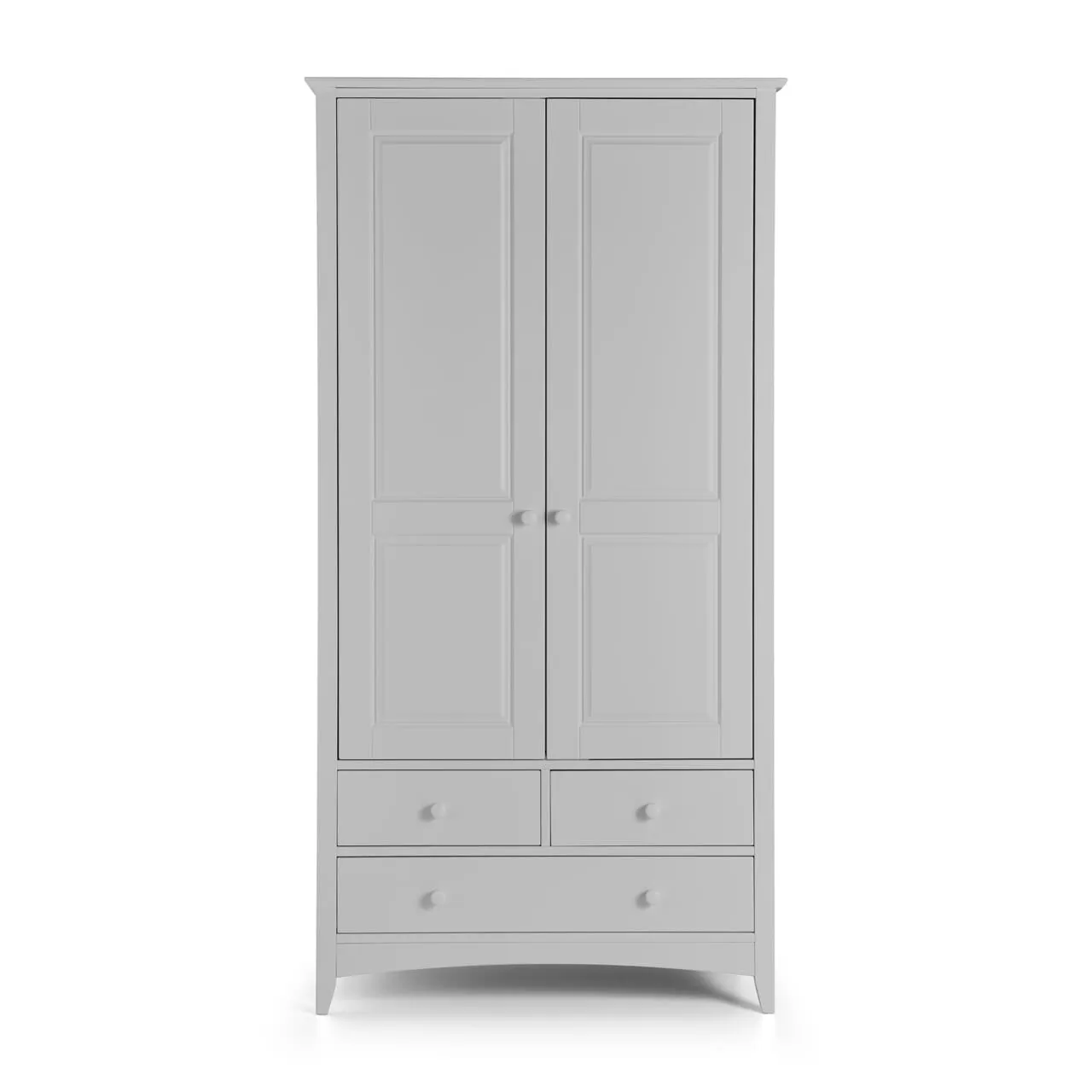 Cameo Combination Wardrobe - Dove Grey