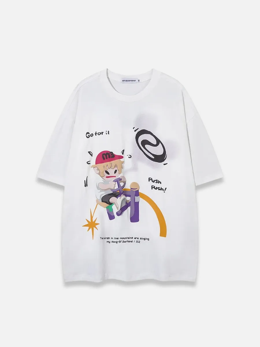 Cartoon Graphic Tee