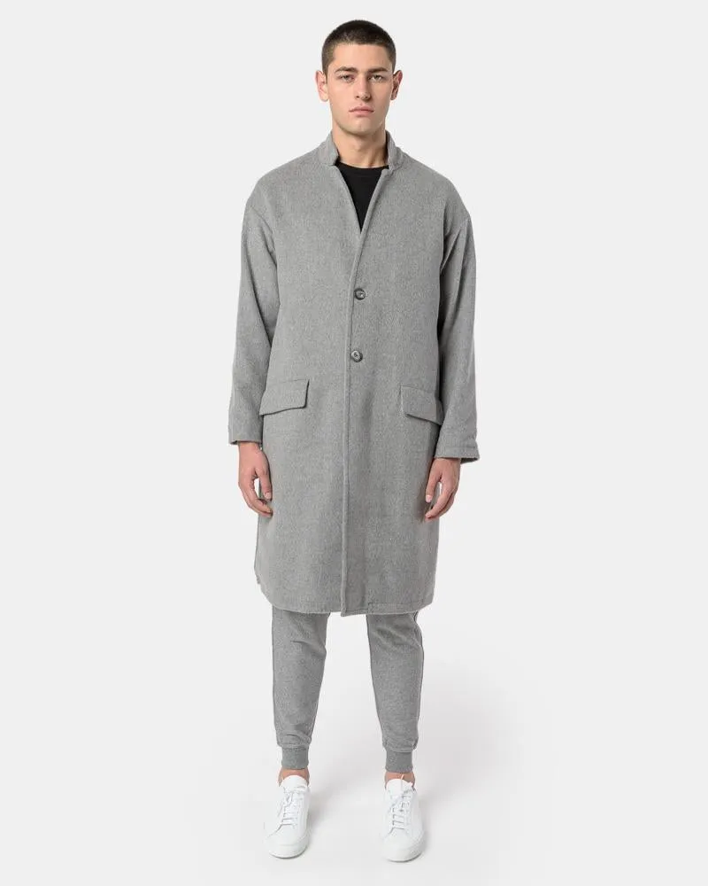 Cashmere Topcoat in Grey