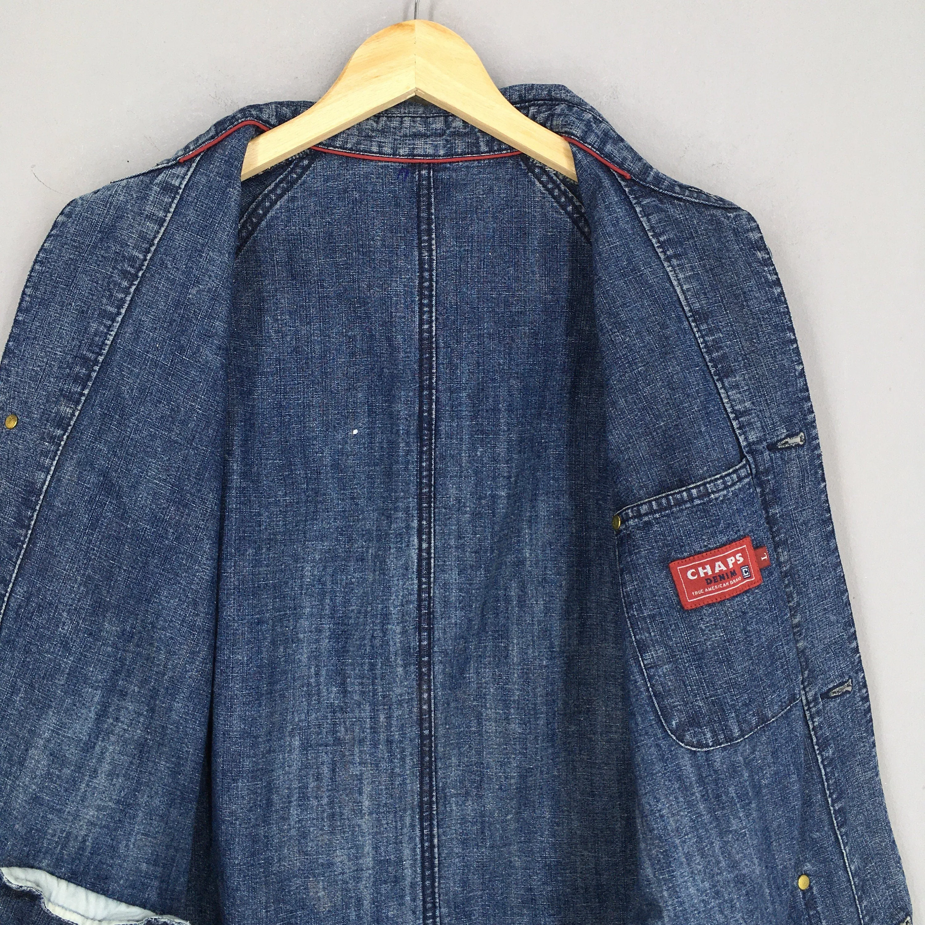 Chaps Denim Workers Jacket Large