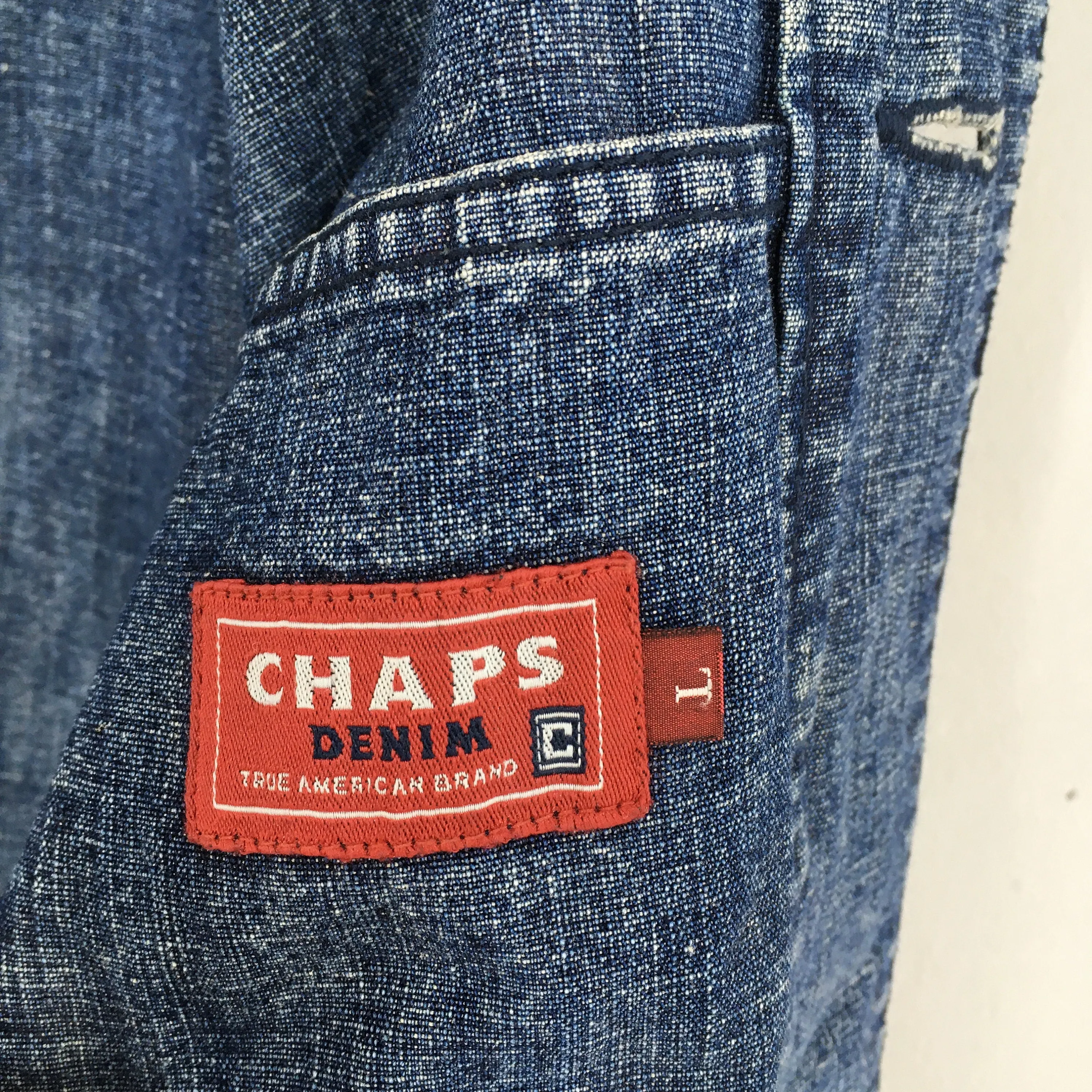 Chaps Denim Workers Jacket Large