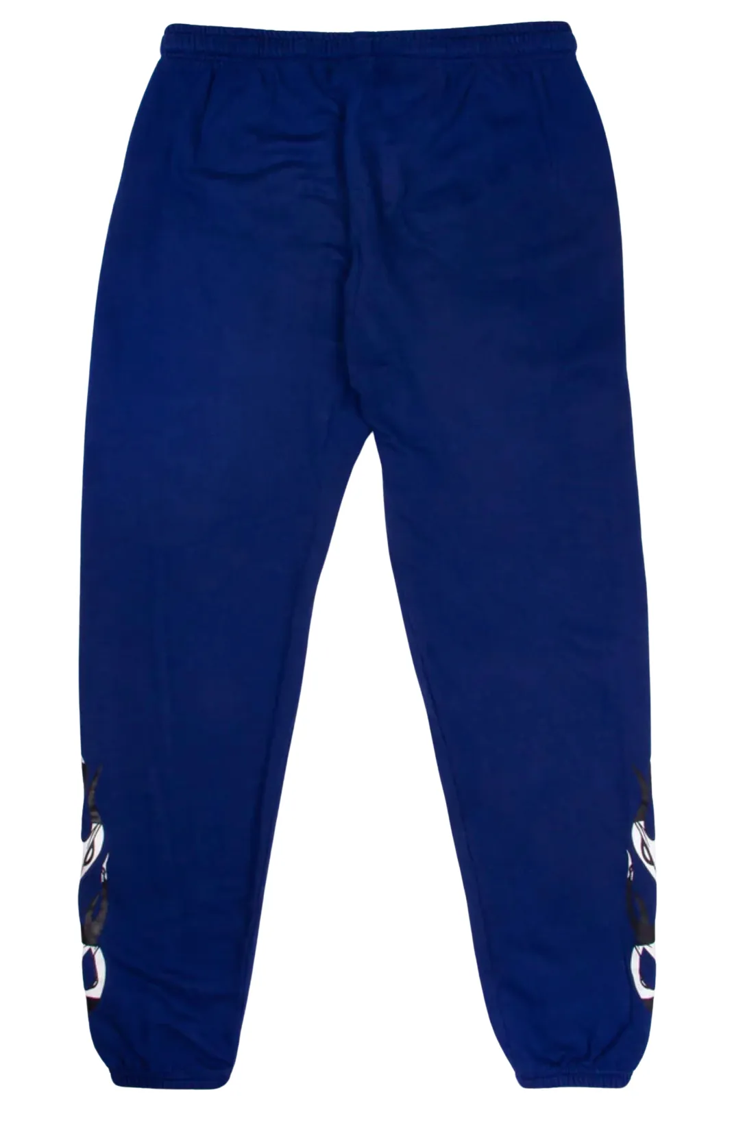 Chrome Hearts Matty Boy Flame Sweatpants Blue