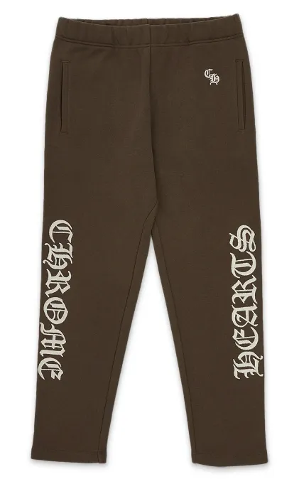 Chrome Hearts 'Slo Ride' Brown Sweatpants