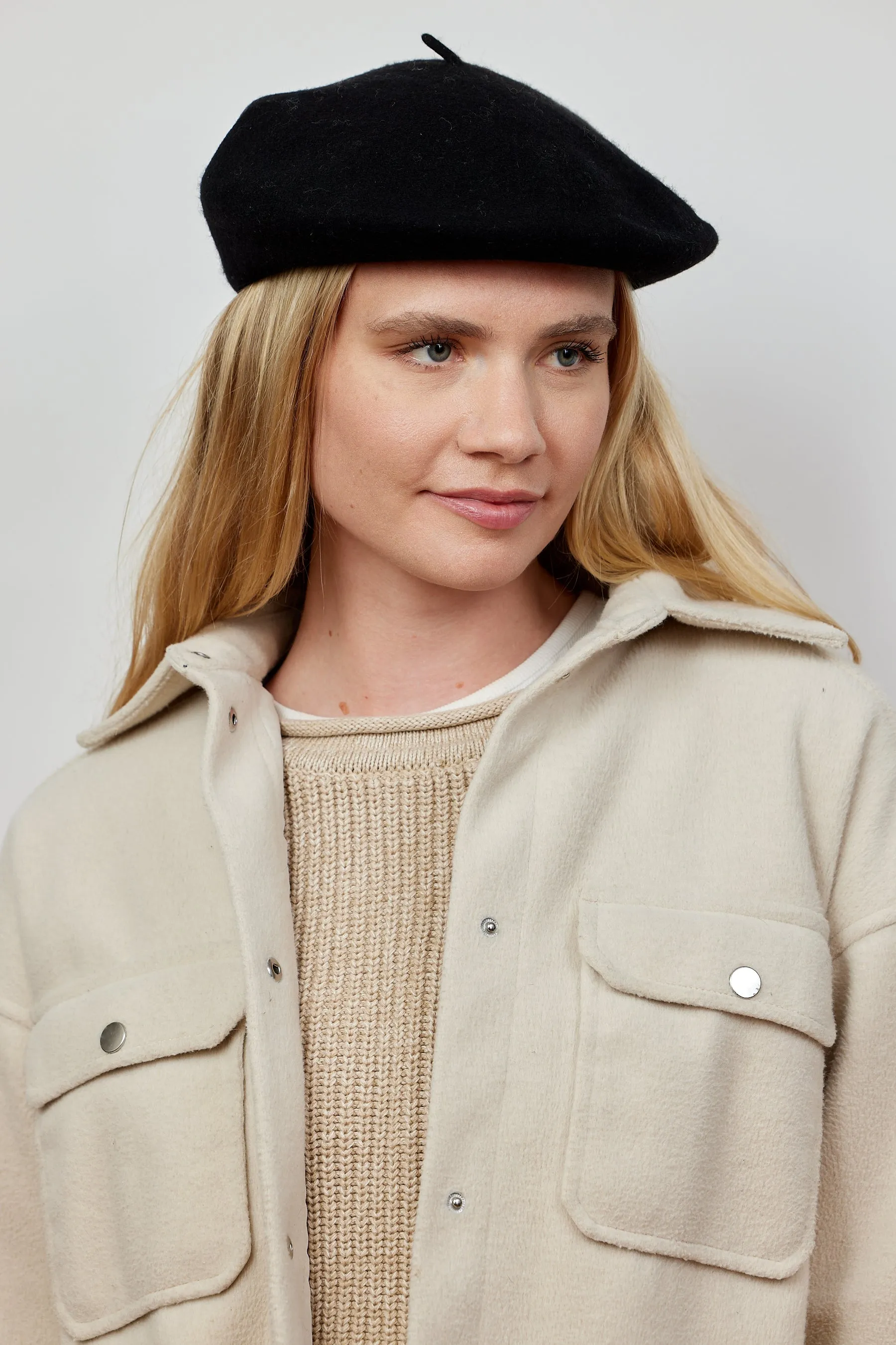 Classic Beret- Black