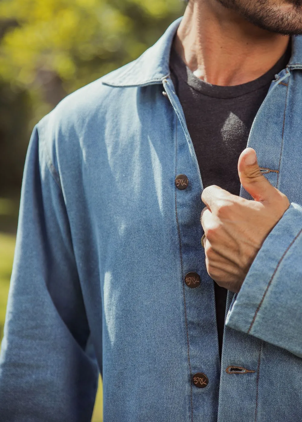 Classic Light Blue Shacket