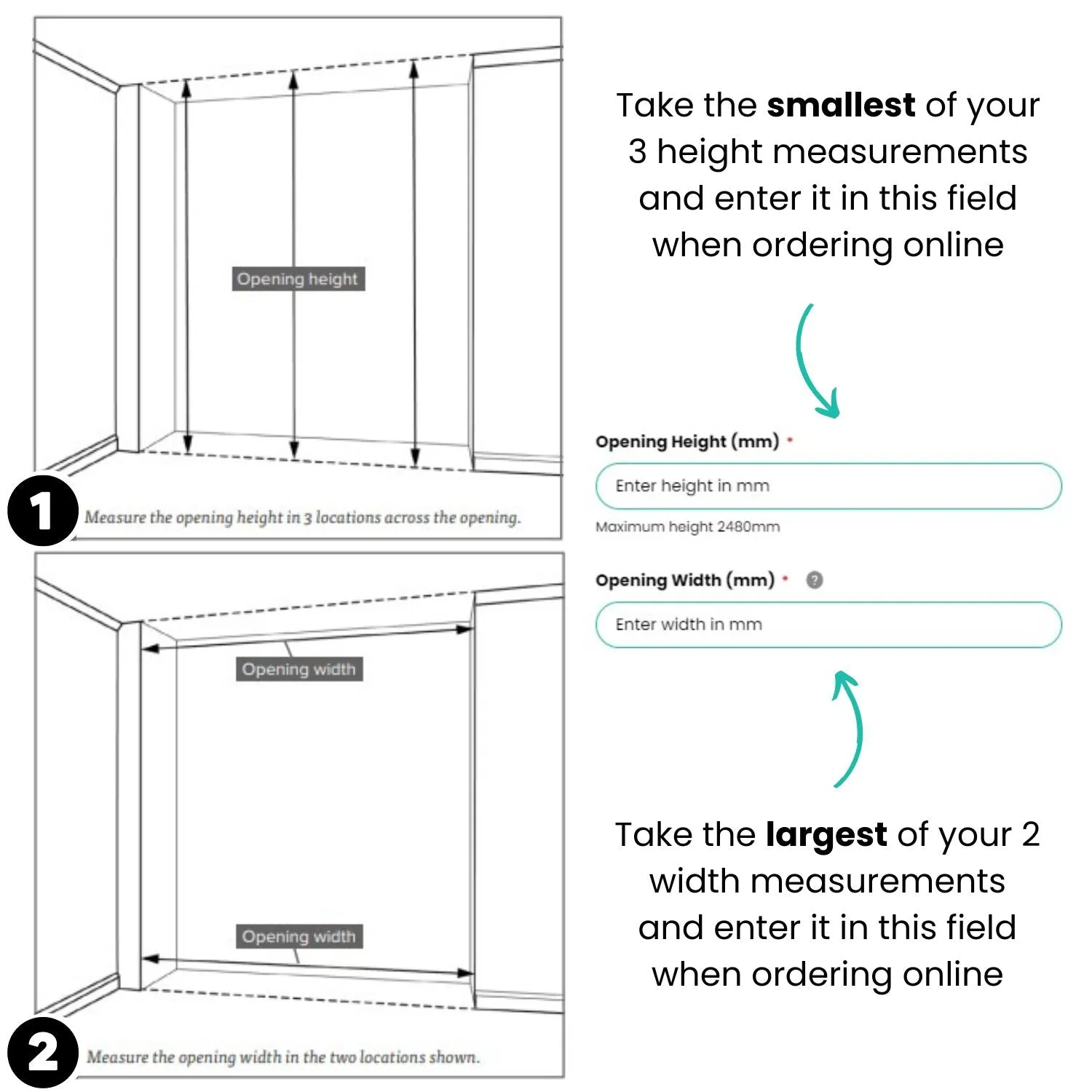 Classic Silver Frame 2 Door Mirror & White Glass Sliding Wardrobe Kit