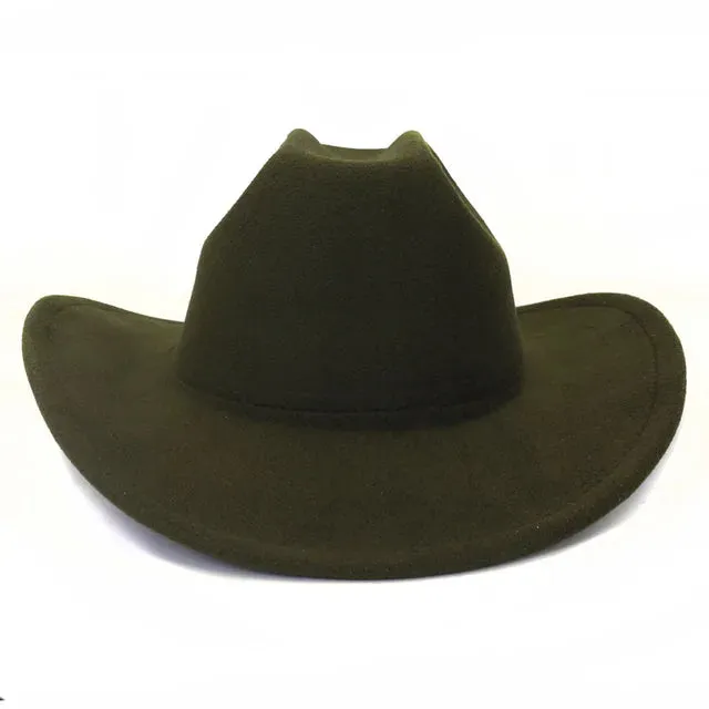 Classic Wool Western Cowboy Hat