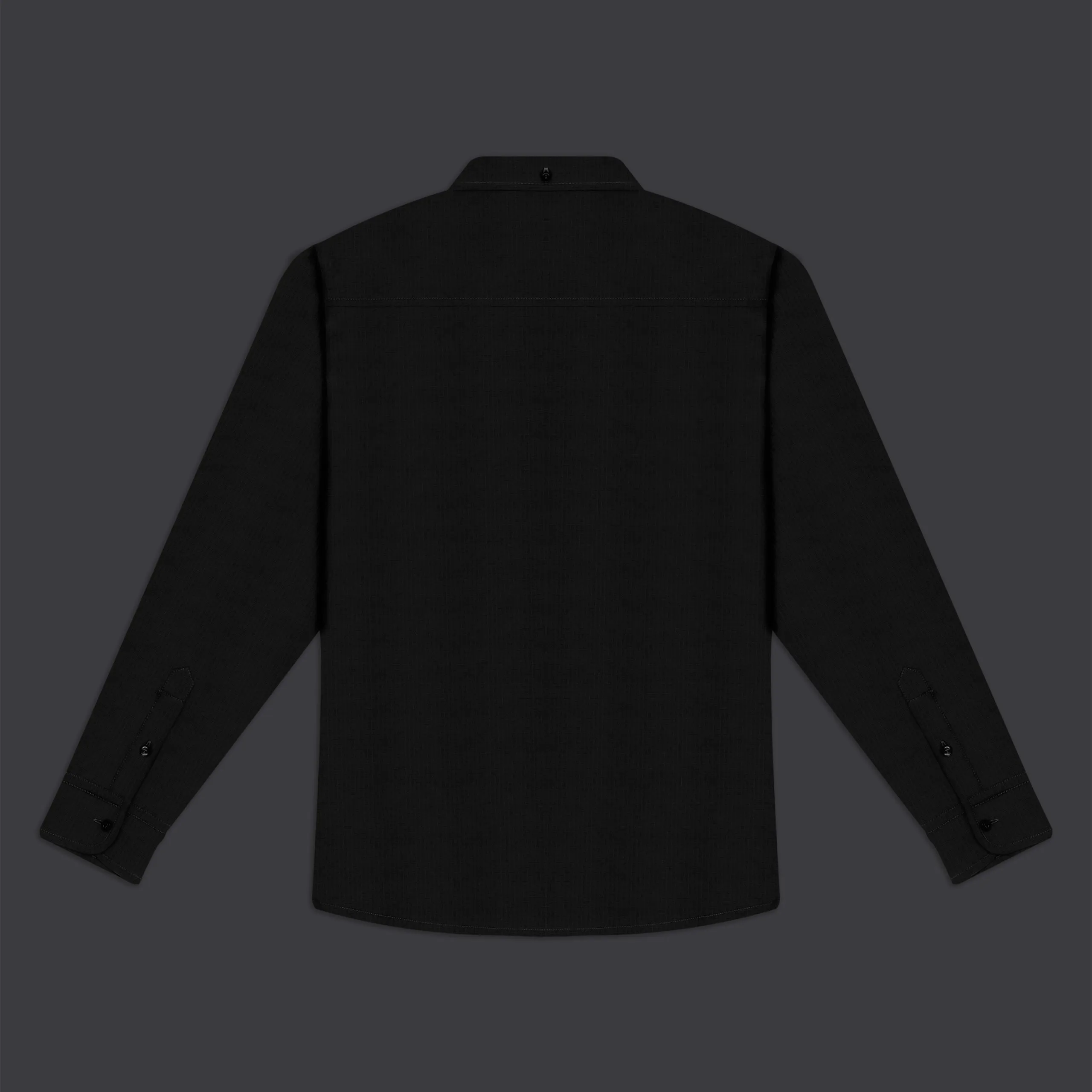 Cotton Ripstop Shirt Black