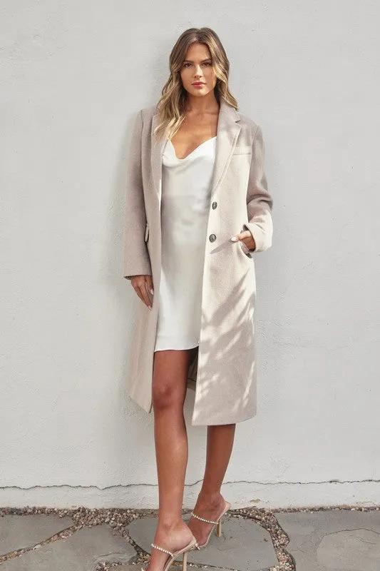 Cozy Long Wool Coat