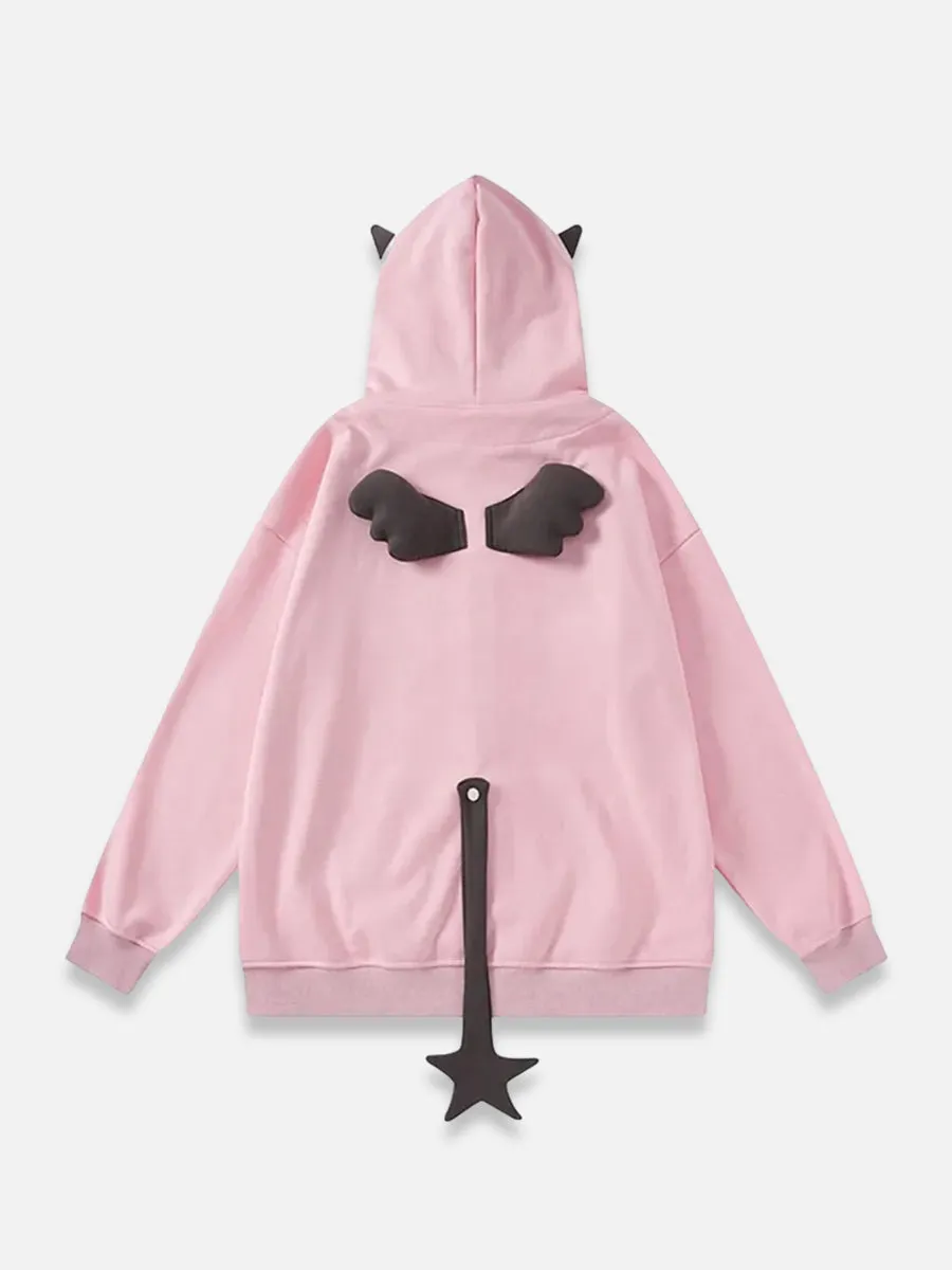 CREOCK ZIP-UP HOODIE