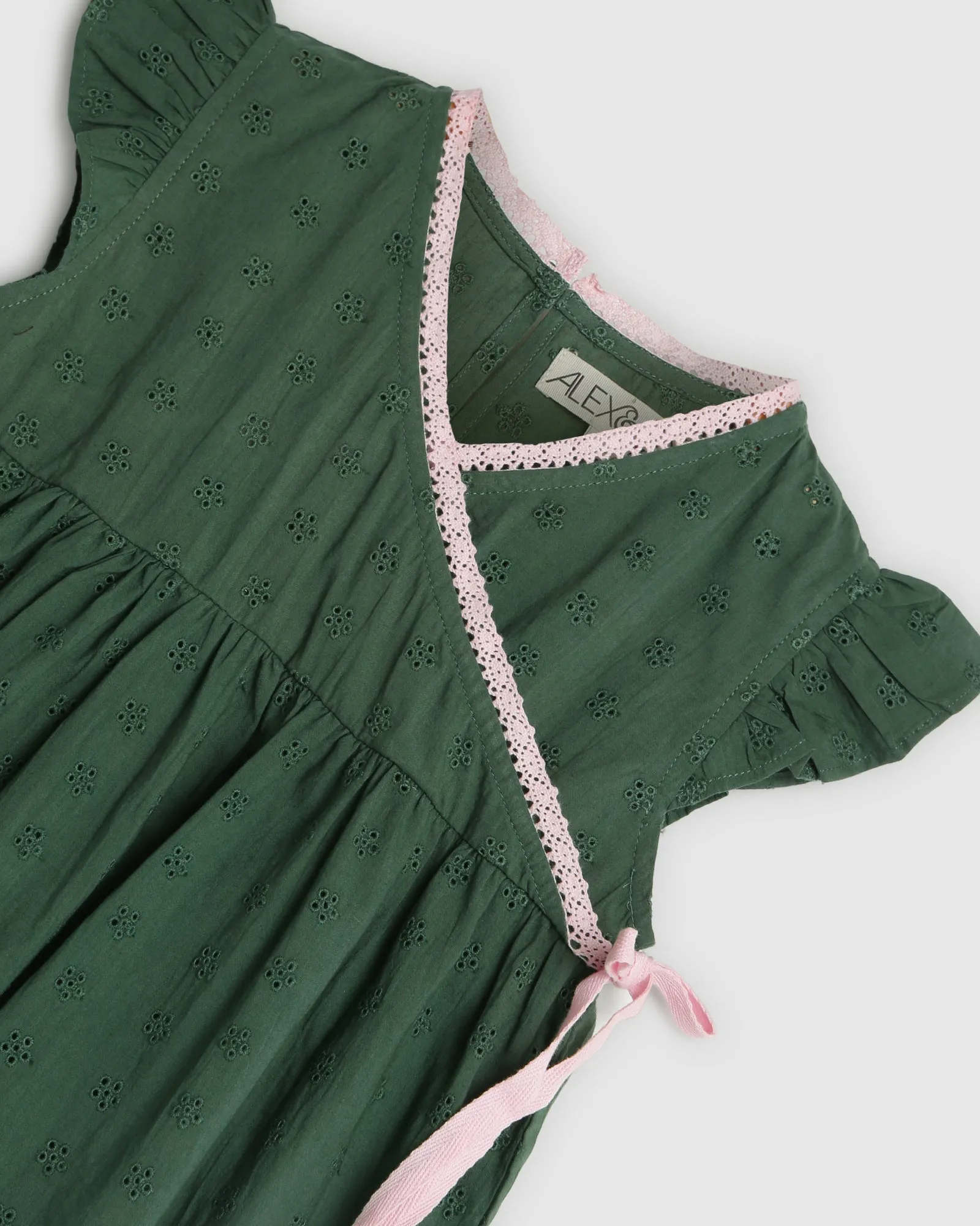 Daisy Dress - Eucalyptus