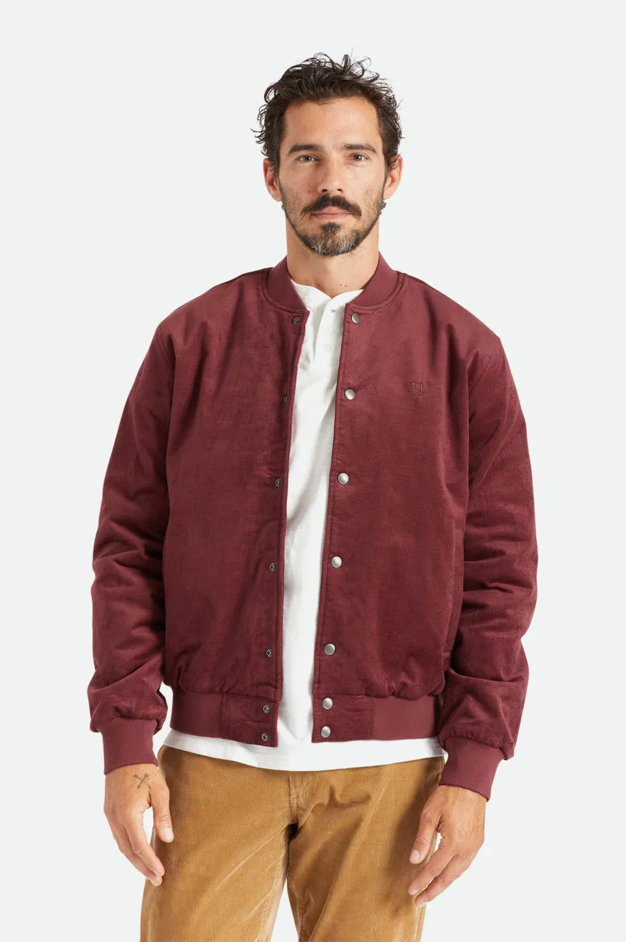 Dillinger Bomber Jacket - Mahogany