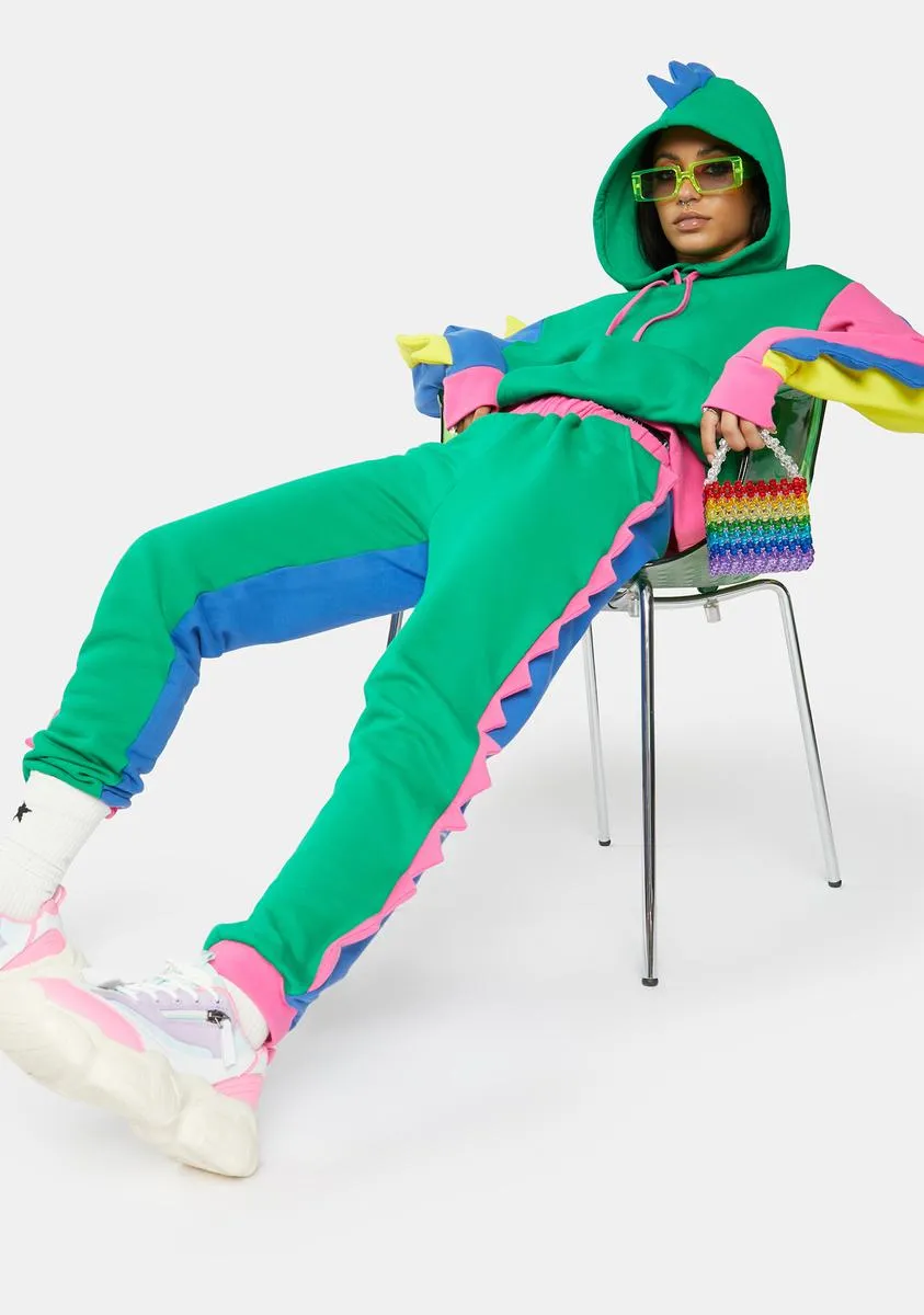 Dino Mighty Colorblock Sweatpants